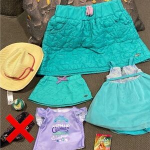 American Girl dress, skirt, hat, & accessories bundle GUC!